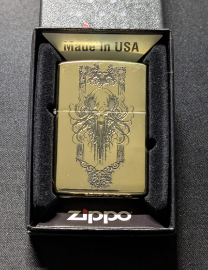 The Kraken Awakens – Brass Zippo | Deep Laser Engraved