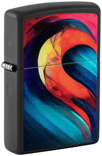 Lighter Set Black Matte Color Image, model 46154
