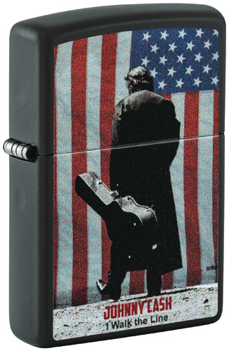 Johnny Cash Black Matte Color Image, model 46166