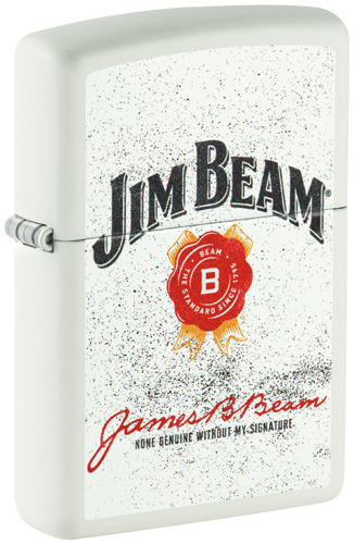 Jim Beam White Matte Color Image, model 46306