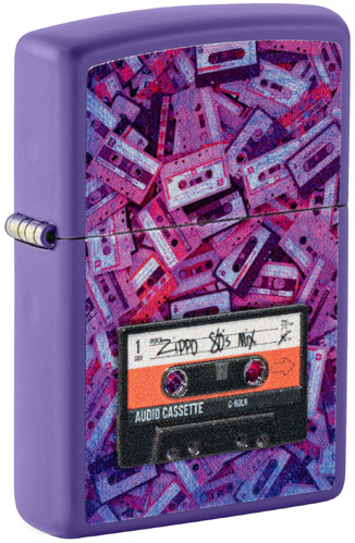 Purple Matte Texture Print, model 48521