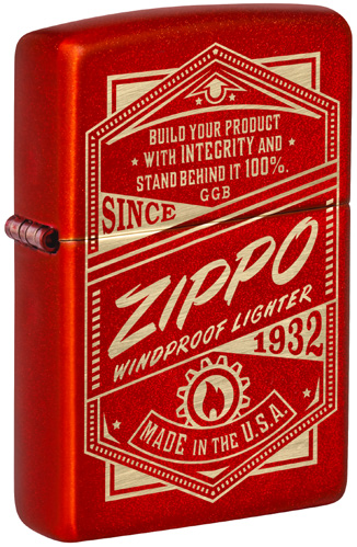Metallic Red Laser Engrave, model 48620