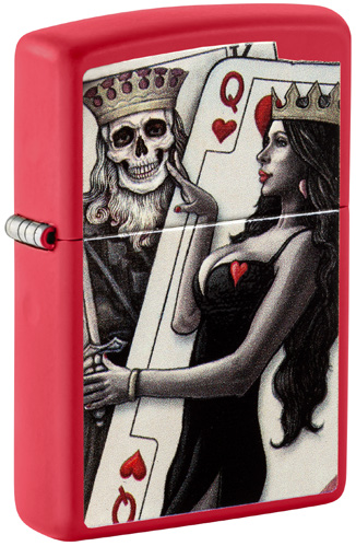 Red Matte Color Image, model 48624