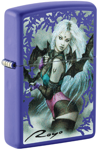 Luis Royo Purple Matte Color Image, model 48963