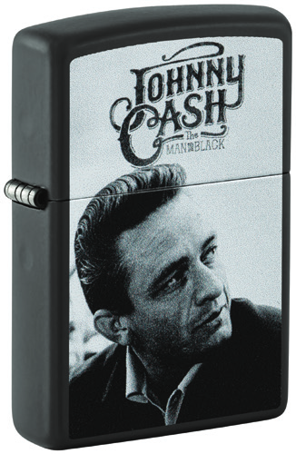 Johnny Cash Black Matte Color Image, model 48990